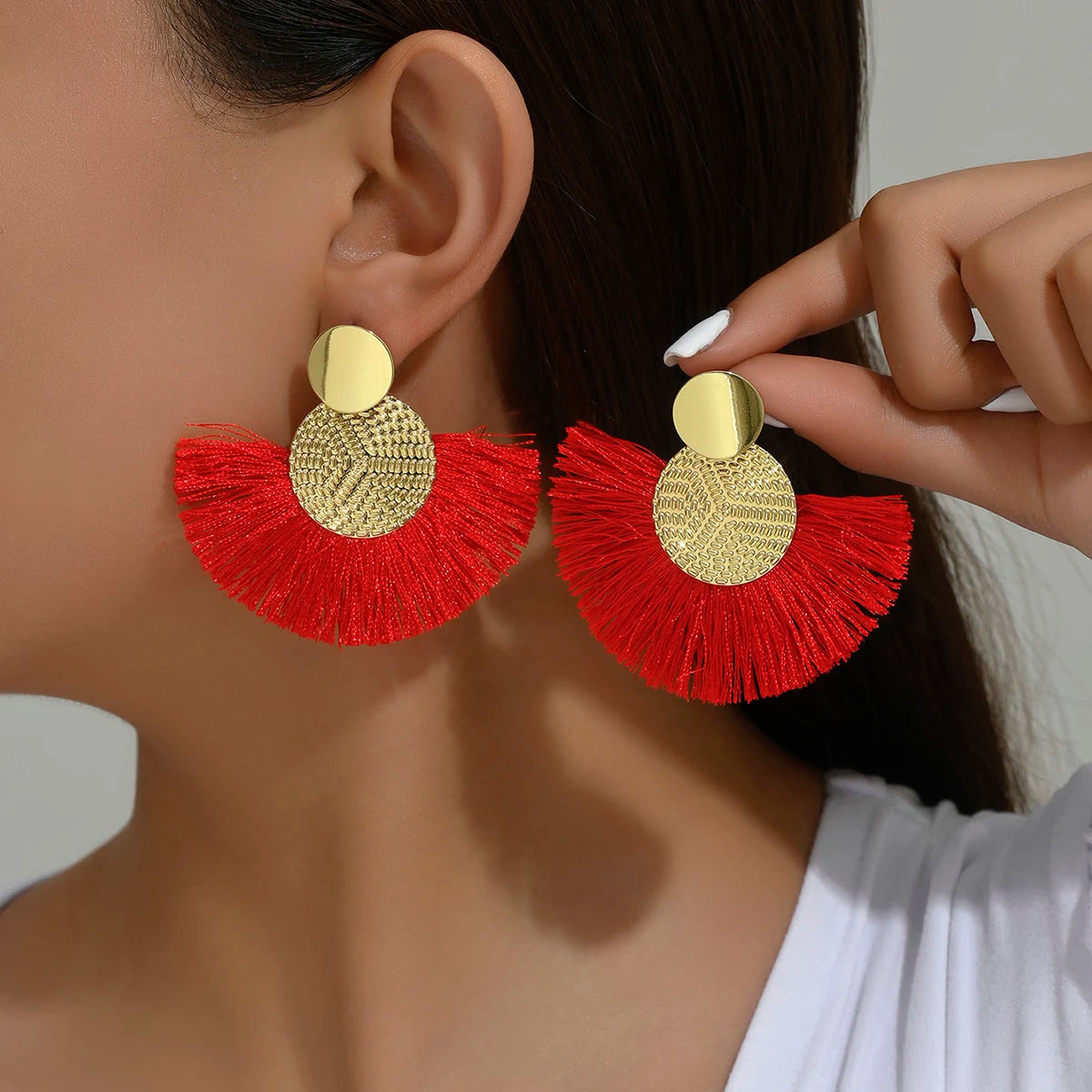 Muse Tassel Earrings